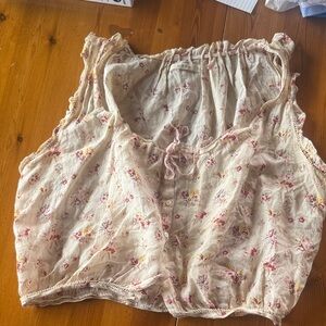 Floral Doen Traveler Top Small